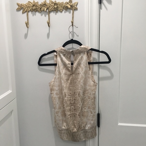 Beige blouse by White House Black market - Picture 2 of 3